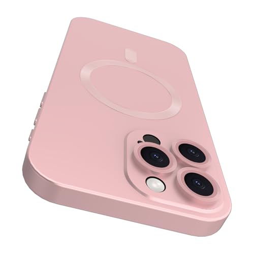 VCGFJD Magnetische Schutzhülle für iPhone 16 Pro Max mit, matt-metallischer Glanz schlank weich TPU-Stoßdämpfer stoßfeste Handyhülle für iPhone 16 Pro Max, Rosa VCGFJD Magnetische Schutzhülle für iPhone 16 Pro Max mit, matt-metallischer Glanz schlank weich TPU-Stoßdämpfer stoßfeste Handyhülle für iPhone 16 Pro Max, Rosa von VCGFJD