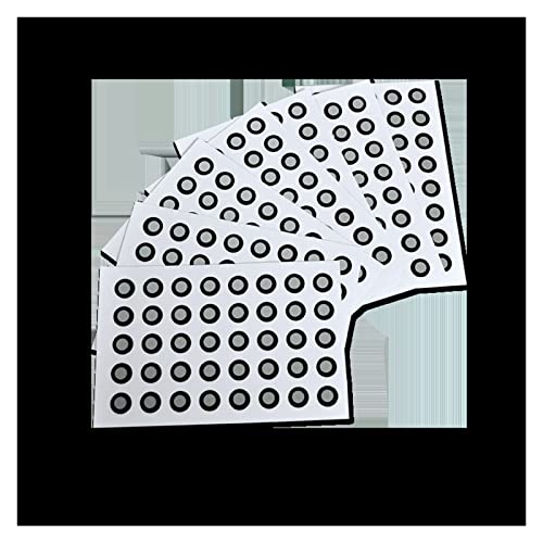 3D-Scan-Marker, 1000 Punkte 3D-Handscanner Fluoreszierende Markierungen Wiederverwendbare Markierungen Innenring 6 mm Außenring 10 mm für 3D-Scanning 3D-Scan-Marker, 1000 Punkte 3D-Handscanner Fluoreszierende Markierungen Wiederverwendbare Markierungen Innenring 6 mm Außenring 10 mm für 3D-Scanning von VCHICS