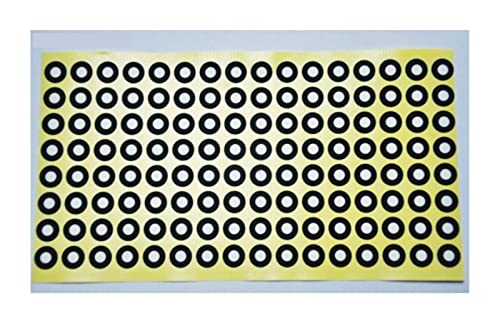 3D-Scan-Marker, 10000 Punkte 3D-Scanner-Markierungspunkt Digitales Lesegerät Markierungspunkt Selbstklebendes schwarzes Markierungspunkt-Etikett Innen 4 mm Außen 8 mm für 3D-Scanning 3D-Scan-Marker, 10000 Punkte 3D-Scanner-Markierungspunkt Digitales Lesegerät Markierungspunkt Selbstklebendes schwarzes Markierungspunkt-Etikett Innen 4 mm Außen 8 mm für 3D-Scanning von VCHICS