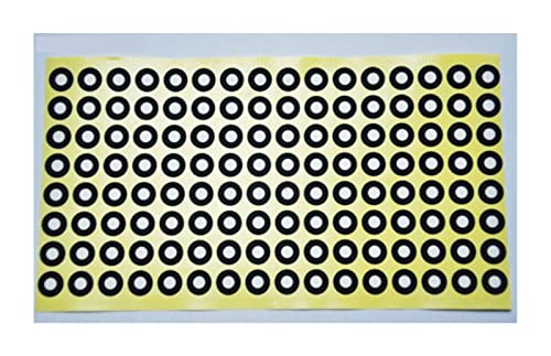 3D-Scan-Marker, 10000 Punkte 3D-Scanner-Markierungspunkt Digitales Lesegerät Markierungspunkt Selbstklebendes schwarzes Markierungspunkt-Etikett Innen 4 mm Außen 8 mm für 3D-Scanning 3D-Scan-Marker, 10000 Punkte 3D-Scanner-Markierungspunkt Digitales Lesegerät Markierungspunkt Selbstklebendes schwarzes Markierungspunkt-Etikett Innen 4 mm Außen 8 mm für 3D-Scanning von VCHICS