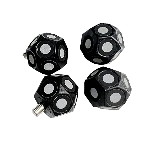 3D-Scan-Marker, Handgehaltener 3D-Scanner Magnetische Kugel Magnetischer Markierungspunkt Hochreflektierender Markierungspunkt Innenring 6 mm Außenring 10 mm für 3D-Scanning(10 pcs) von VCHICS