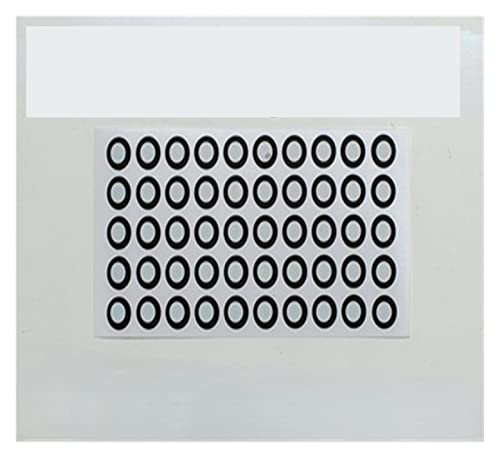 3D-Scan-Marker, Handgehaltener 3D-Scanner Magnetischer 3D-Markierungspunkt Klebepunkt-Reflektor-Markierungspunkt für 3D-Scanning(3mm x 10mm viscosity) von VCHICS