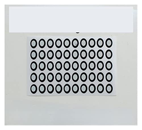 3D-Scan-Marker, Handgehaltener 3D-Scanner Magnetischer 3D-Markierungspunkt Klebepunkt-Reflektor-Markierungspunkt für 3D-Scanning(6mm x 10mm viscosity) von VCHICS