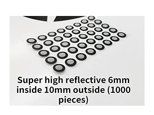 3D-Scan-Marker, Handheld 3D -Scanner 3D Magnetmarke Punktpositionspunkte Reflexionspunkt Punkt Punktzielpunkt -Punktpositionierungspunkt für 3D-Scanner(2) von VCHICS