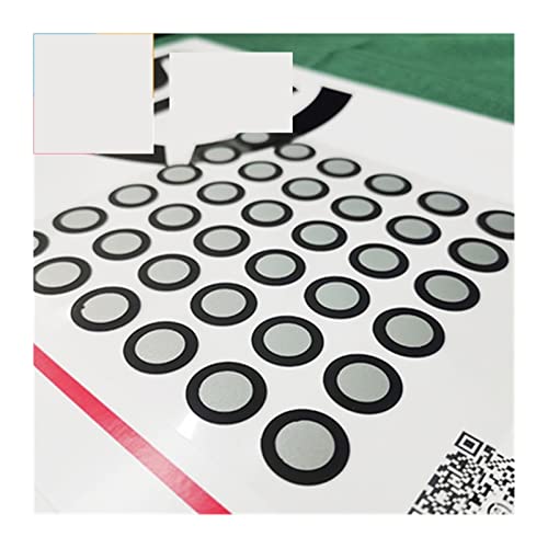 3D-Scan-Marker, Tragbarer 3D-Scanner Magnetischer 3D-Markierungspunkt Aufkleberpunkt Reflektierender Punkt Markierungspunkt Zielpunkt Positionierungspunkt für 3D-Scanning(Type-4) von VCHICS
