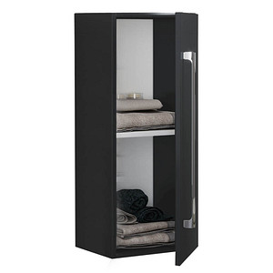 VCM my bath Bad-Hängeschrank VCB 3 914886 schwarz 33,0 x 22,0 x 75,0 cm von VCM my bath