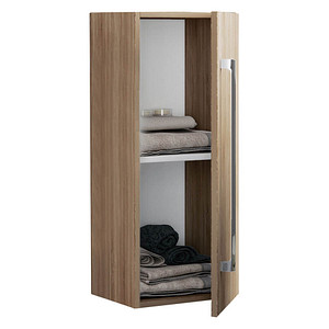 VCM my bath Bad-Hängeschrank VCB 3 914887 sonoma-eiche 33,0 x 22,0 x 75,0 cm von VCM my bath