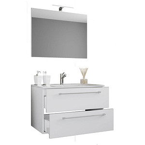 VCM my bath Badmöbel-Set Badinos 914324 weiß 60,0 x 46,0 x 50,0 cm von VCM my bath