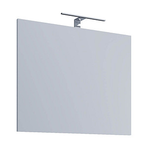 VCM my bath Spiegel mit Beleuchtung VCB 2 914884 silber 80,0 x 3,0 x 62,0 cm von VCM my bath