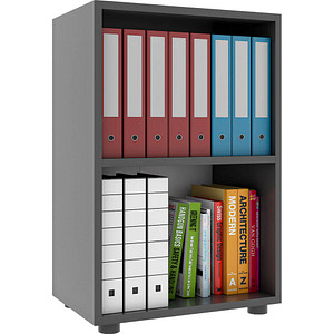 VCM my office Aktenregal Ulas anthrazit 49,0 x 32,0 x 74,0 cm von VCM my office