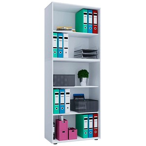 VCM my office Aktenregal XXL weiß 70,0 x 37,0 x 178,0 cm von VCM my office