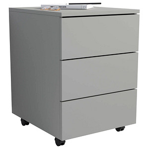 VCM my office Dalosa Rollcontainer grau 3 Auszüge 39,0 x 45,0 x 55,0 cm von VCM my office