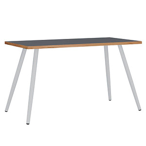 VCM my office Salia Schreibtisch anthrazit rechteckig, 4-Fuß-Gestell weiß 110,0 x 50,0 cm VCM my office Salia Schreibtisch anthrazit rechteckig, 4-Fuß-Gestell weiß 110,0 x 50,0 cm von VCM my office