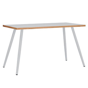 VCM my office Salia Schreibtisch weiß rechteckig, 4-Fuß-Gestell weiß 138,0 x 80,0 cm VCM my office Salia Schreibtisch weiß rechteckig, 4-Fuß-Gestell weiß 138,0 x 80,0 cm von VCM my office