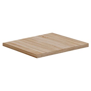 VCM my office Verbindungsplatte Lona eiche, quadratisch 80,0 x 80,0 x 2,2 cm von VCM my office