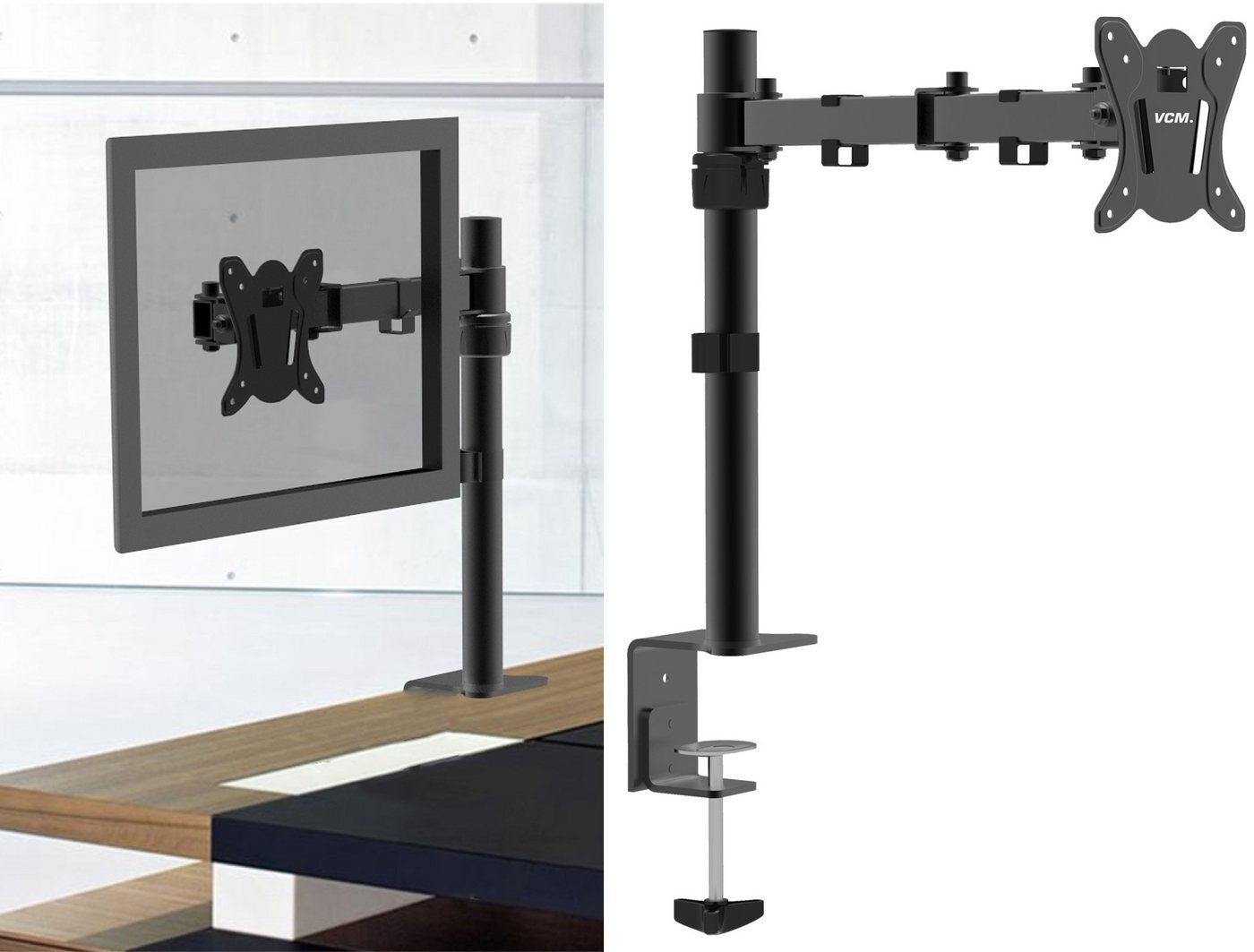 VCM TFT Monitor Tischhalterung B-T200 Monitor-Halterung von VCM