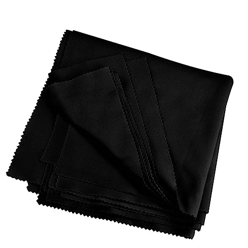 VCRANONR 10 Stück Microfaser Brillenputztücher Weich Mikrofasertücher 30x30 Schwarz Schallplatten Reinigen Microfasertuch Fußelfrei Reinigungstuch Microfaser für Schallplatten Microfasertuch Reinigung VCRANONR 10 Stück Microfaser Brillenputztücher Weich Mikrofasertücher 30x30 Schwarz Schallplatten Reinigen Microfasertuch Fußelfrei Reinigungstuch Microfaser für Schallplatten Microfasertuch Reinigung von VCRANONR