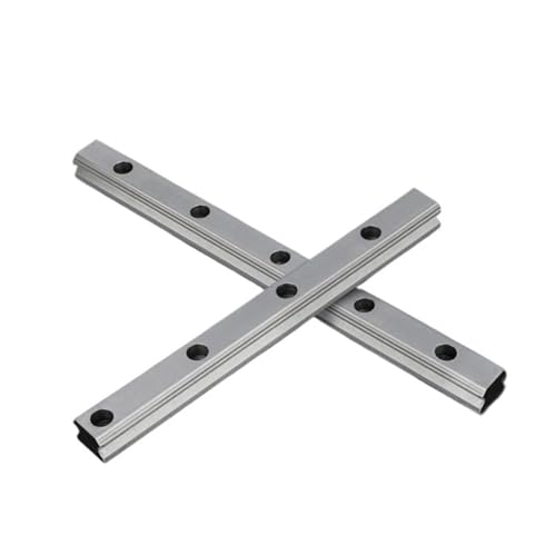 Miniatur-Lineargleitschiene， Ohne Gleitblock 2 Stück Linearführung MGW12 Miniatur-Linearschiene Länge 150 mm-1000 mm Verwendung for 3D-Druckerteile(500mm) von VDCVADKYE