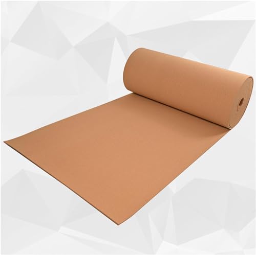 Pinnwand aus Kork, Korkrolle, selbstklebende Korkpapierplatte, zuschneidbare Korkplatte(1.22x6.56m) von VDCVADKYE