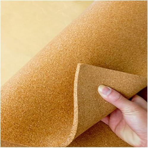 Pinnwand aus Kork, Korkrolle mit selbstklebender Rückseite, selbstklebende Pinnwand(1.22x1.64m(8MM)) von VDCVADKYE
