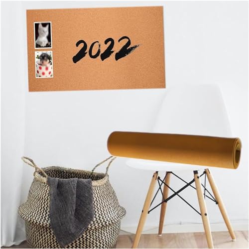 Pinnwand aus Kork, Selbstklebende Korkplatte auf Rolle(1.22x2.46m(8MM)) von VDCVADKYE