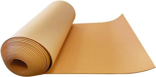 Pinnwand aus Kork, Selbstklebende Korktafelrolle, rahmenloses Wand-Bulletin-Korkblattpapier(1.22x3.28m(6MM)) von VDCVADKYE