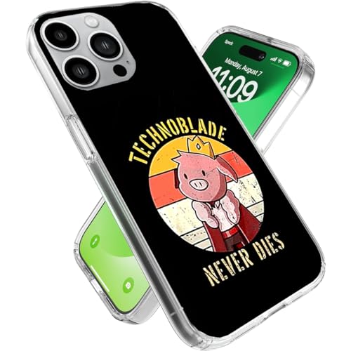 VECES for Technoblade Scratch Never Bumper Dies Phone Case Compatible with iPhone 13 Pro Max Cover Slim Soft Anti-Scratch Transparent VECES for Technoblade Scratch Never Bumper Dies Phone Case Compatible with iPhone 13 Pro Max Cover Slim Soft Anti-Scratch Transparent von VECES