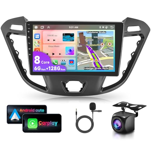 6G+128G 8-Core VECHTEL 9"Autoradio Bluetooth Für Ford Transit Tourio/Custom Tourneo 2013-2018 Carplay Android Auto Wireless,Wifi GPS Navi HIFI/RDS/FM DSP,Android 13 Radio 2 din mit AHD Rückfahrkamera 6G+128G 8-Core VECHTEL 9"Autoradio Bluetooth Für Ford Transit Tourio/Custom Tourneo 2013-2018 Carplay Android Auto Wireless,Wifi GPS Navi HIFI/RDS/FM DSP,Android 13 Radio 2 din mit AHD Rückfahrkamera von VECHTEL
