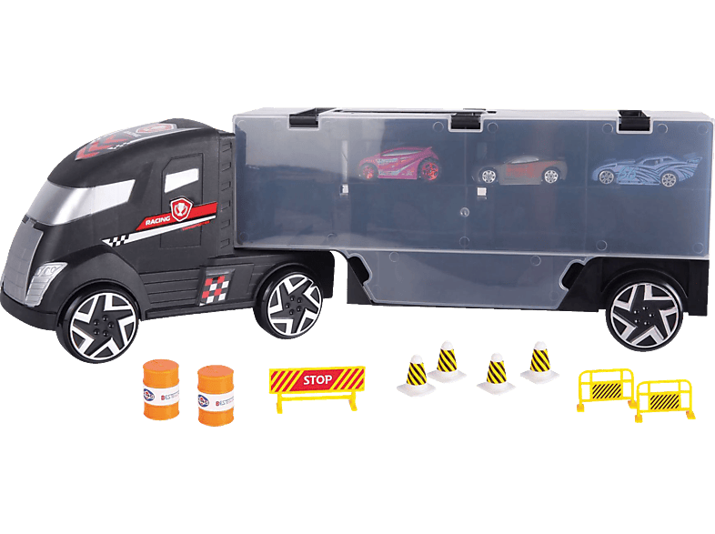 VEDES Speedzone - Autotransporter m. Farbwechsel Autos Spielset Grau VEDES Speedzone - Autotransporter m. Farbwechsel Autos Spielset Grau von VEDES