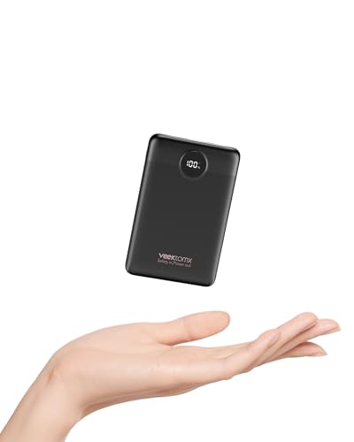 Power Bank 10000mAh VEEKTOMX Mini Powerbank USB C 22.5W Externe Handyakkus Klein Aber Stark Power Bank PD3.0 QC3.0 Kompatibel mit iPhone16/15/14, Samsung S24/S23, Xiaomi, Google Pixel, OnePlus, usw Power Bank 10000mAh VEEKTOMX Mini Powerbank USB C 22.5W Externe Handyakkus Klein Aber Stark Power Bank PD3.0 QC3.0 Kompatibel mit iPhone16/15/14, Samsung S24/S23, Xiaomi, Google Pixel, OnePlus, usw von VEEKTOMX POWER BANK