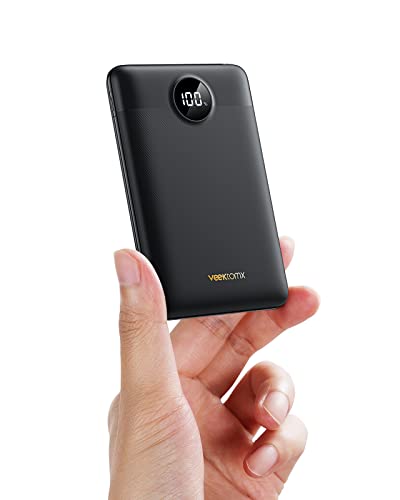 VEEKTOMX POWER BANK Power Bank 10000mAh 22.5W Mini Powerbank USB C Externe Handyakkus Klein Aber Stark PD3.0 QC3.0 Kompatibel mit iPhone, Samsung, Xiaomi, Google Pixel, OnePlus, usw VEEKTOMX POWER BANK Power Bank 10000mAh 22.5W Mini Powerbank USB C Externe Handyakkus Klein Aber Stark PD3.0 QC3.0 Kompatibel mit iPhone, Samsung, Xiaomi, Google Pixel, OnePlus, usw von VEEKTOMX POWER BANK