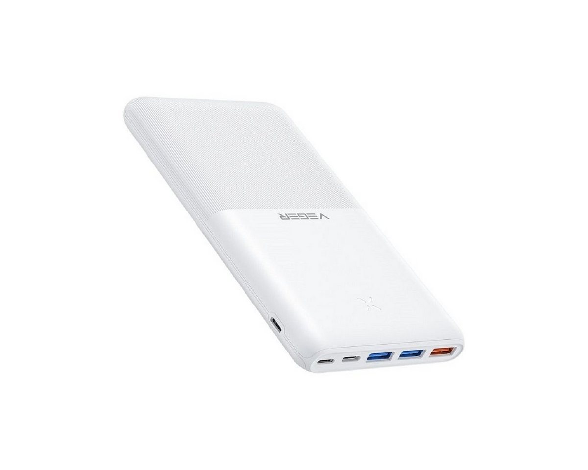 VEGER 20 000mAh LCD Quick Charge PD 20W Micro-USB, USB-C und 3x USB Powerbank von VEGER