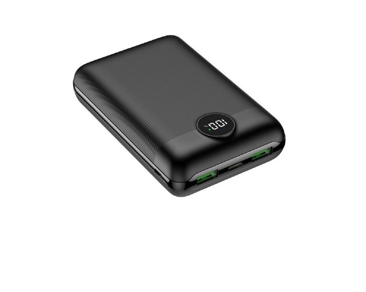 VEGER 20 000mAh LCD Quick Charge PD 22,5W Micro-USB, zwei USB-C und zwei USB Powerbank von VEGER