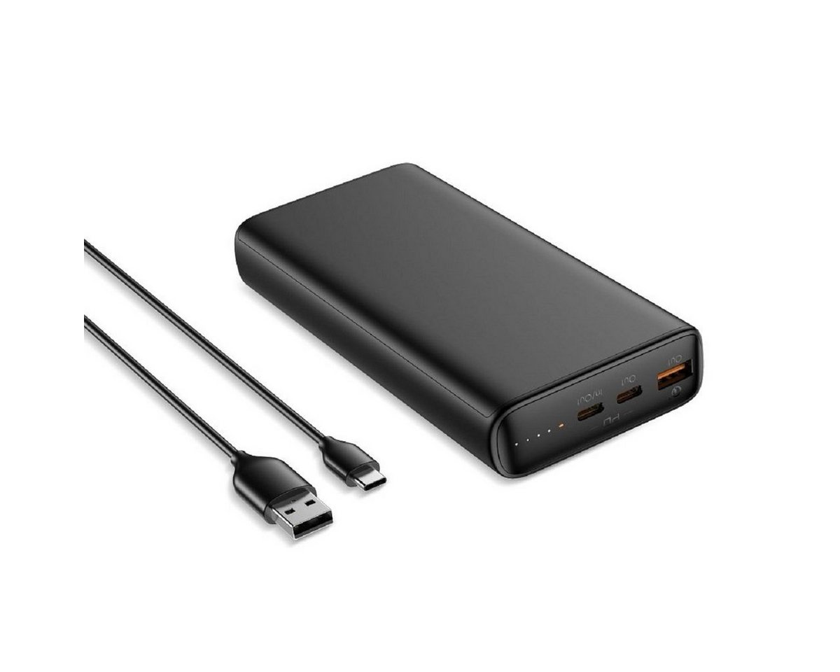 VEGER 20 000mAh LCD Quick Charge PD 65W auch geeignet für Laptops Powerbank von VEGER