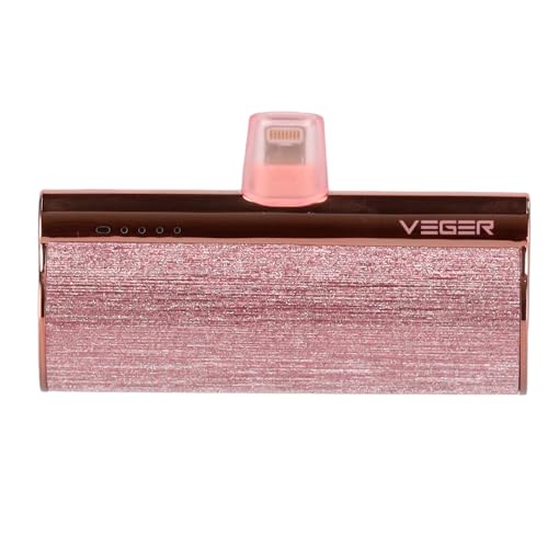 VEGER Tragbares Ladegerät, 5000 mAh, Metallic-Rosa, 20 W, Schnellladung, kompatibel mit iPhone 16/14/14 Pro/14 Pro/14 Pro/14 Plus/13/12/11/XS/XR/X/8/7/6s/Plus VEGER Tragbares Ladegerät, 5000 mAh, Metallic-Rosa, 20 W, Schnellladung, kompatibel mit iPhone 16/14/14 Pro/14 Pro/14 Pro/14 Plus/13/12/11/XS/XR/X/8/7/6s/Plus von VEGER