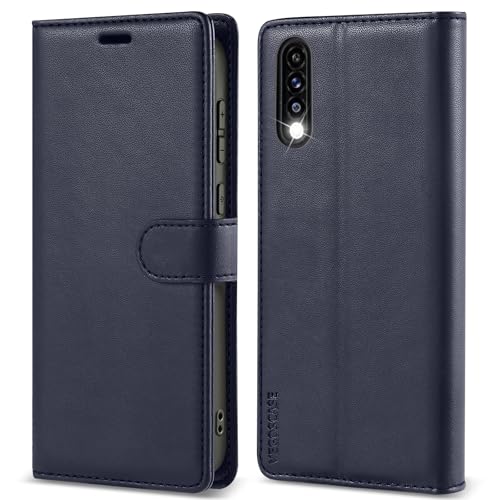 VEGOSCASE HandyHülle für Samsung Galaxy A50 / A30S / A50S Hülle, Lederhülle Klappbar Brieftasche Klapphülle Kartenfach Standfunktion Schutzhülle mit RFID-Blockierung für Galaxy A50 / A50S, Blau VEGOSCASE HandyHülle für Samsung Galaxy A50 / A30S / A50S Hülle, Lederhülle Klappbar Brieftasche Klapphülle Kartenfach Standfunktion Schutzhülle mit RFID-Blockierung für Galaxy A50 / A50S, Blau von VEGOSCASE