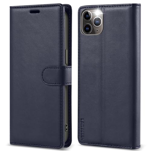 VEGOSCASE HandyHülle für iPhone 11 Pro max Hülle, Lederhülle Klappbar Brieftasche Klapphülle Kartenfach Standfunktion Schutzhülle mit RFID-Blockierung für iPhone 11 Pro max, Blau VEGOSCASE HandyHülle für iPhone 11 Pro max Hülle, Lederhülle Klappbar Brieftasche Klapphülle Kartenfach Standfunktion Schutzhülle mit RFID-Blockierung für iPhone 11 Pro max, Blau von VEGOSCASE
