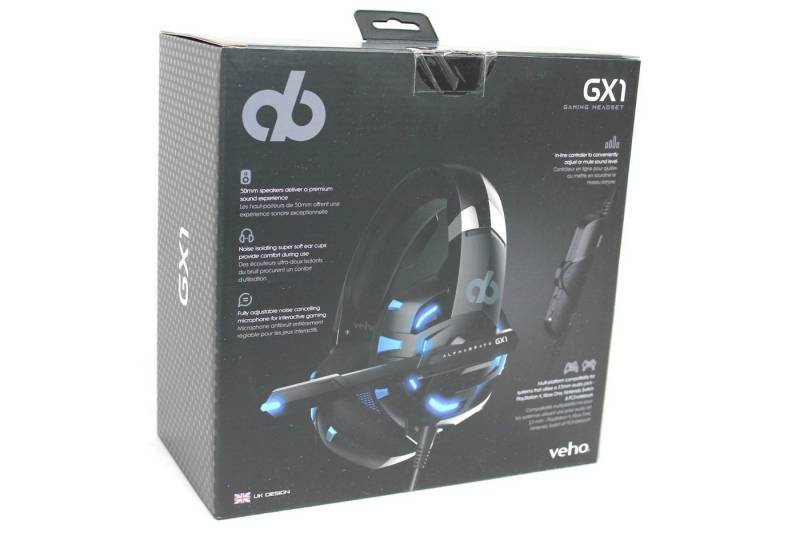 VEHO VAB-001-GX1 Alpha Bravo GX-1 Gaming Headset Kopfhörer von VEHO