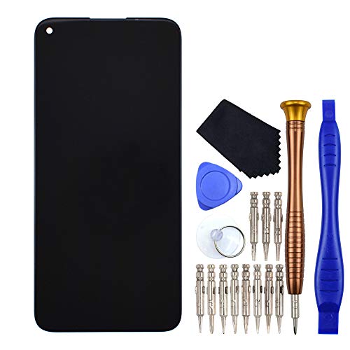 Schwarz Huawei nova 5i Display LCD Touch Digitizer Bildschirm 6,4 " Ersatz für Huawei nova 7i Huawei nova 5i Huawei P40 lite Huawei P20 lite 2019 von VEKIR