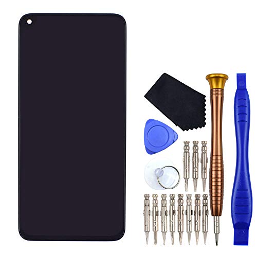 Schwarz PCT-TL10 Display LCD Touch Digitizer Bildschirm 6,4" Ersatz für Honor View 20 PCT-TL10 PCT-L29 Huawei nova 4 VCE-AL00 VCE-L22 von VEKIR