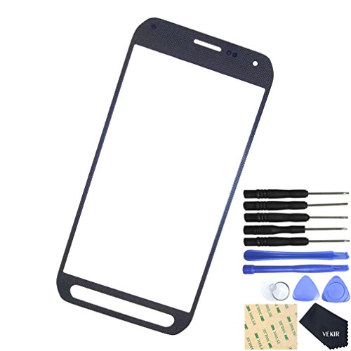 VEKIR Glas Reparatur Bildschirm für Samsung Galaxy S5 Active (grau) von VEKIR