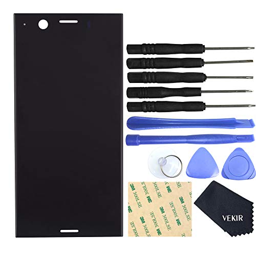 VEKIR LCD Touch Screen Replacement for Sony Xperia XZ1 Compact G8441(Black) von VEKIR