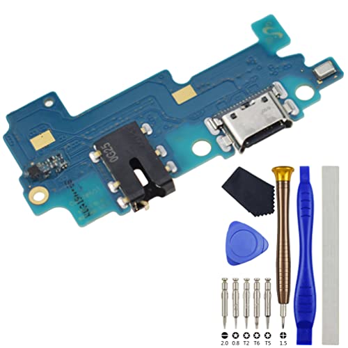 VEKIR SM-A315F USB Charger Port Charging Jack Connector Ribbon Flex Cable PCB Board Replacement for Samsung Galaxy A31 with Microphone Headphone Jack USB Type-C 2.0 von VEKIR