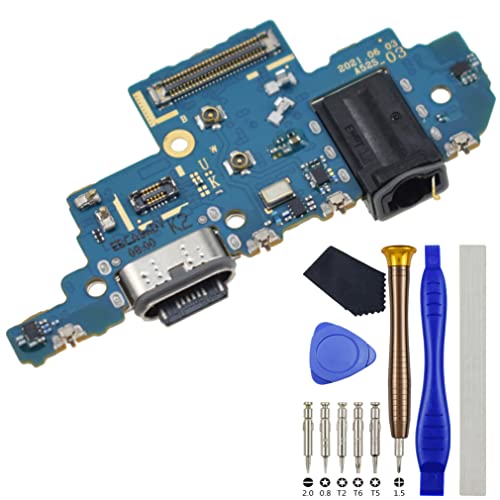 VEKIR SM-A528B USB Charger Port Charging Jack Connector Ribbon Flex Cable PCB Board Replacement for Samsung Galaxy A52s 5G with Microphone Headphone Jack USB Type-C 2.0 von VEKIR