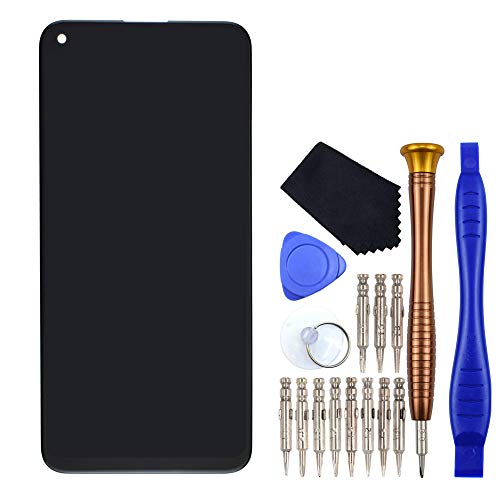 VEKIR Schwarz ART-L29 LCD-Touchscreenizer-Bildschirm anzeigen 6,39" Ersatz für Huawei P40 lite E ART-L29 ART-L29N von VEKIR