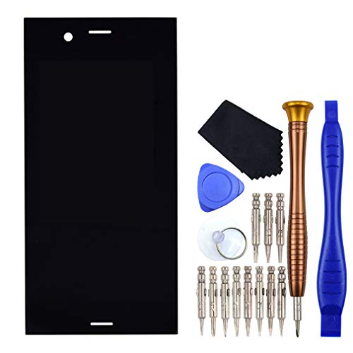 VEKIR Schwarz G8342 Display Digitizer LCD-Bildschirm Ersatz für Sony Xperia XZ1 G8342 F8341 F8342 G8343 SOV36 von VEKIR