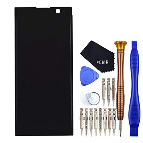 Schwarz H4493 Display Digitizer LCD-Bildschirm Ersatz für Sony Xperia XA2 Plus H4493 H3413 von VEKIR