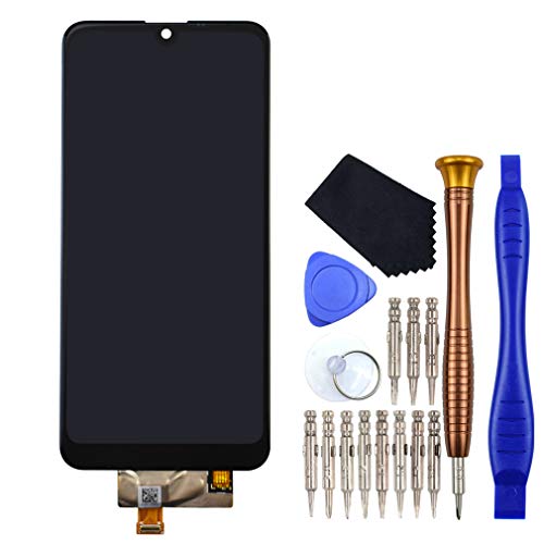 VEKIR Schwarz LMX525BAW Display Digitizer LCD-Bildschirm Ersatz für LG Q60 LMX525BAW LMX525EAW LM-X525 von VEKIR
