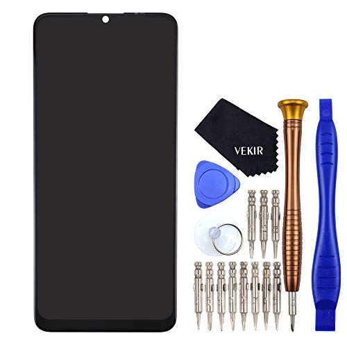 VEKIR Schwarz MED-LX9N LCD Touch Digitizer Bildschirmglas Ersatz für Huawei Y6p MED-LX9N von VEKIR