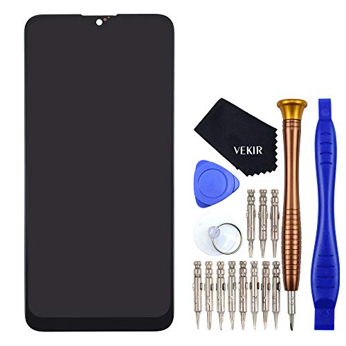 VEKIR Schwarz MZB8255IN LCD Touch Digitizer Bildschirmglas Ersatz für Xiaomi Redmi 8 MZB8255IN M1908C3IG M1908C3IH von VEKIR